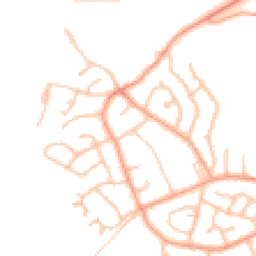 Daytime road noise heatmap for SY3 0JF