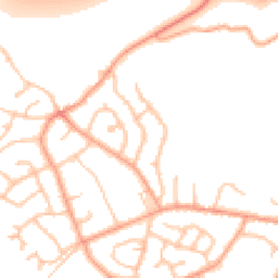 Daytime road noise heatmap for SY3 0NS