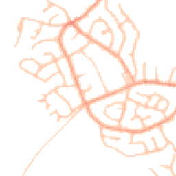 Daytime road noise heatmap for SY3 0PD