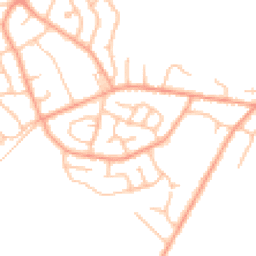 Daytime road noise heatmap for SY3 0PT