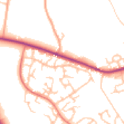 Daytime road noise heatmap for SY3 5AT