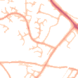Daytime road noise heatmap for SY3 6AA