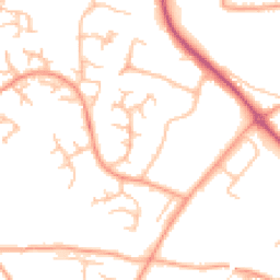 Daytime road noise heatmap for SY3 6AB