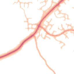 Daytime road noise heatmap for SY3 6AP