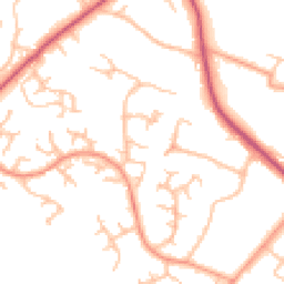 Daytime road noise heatmap for SY3 6AY