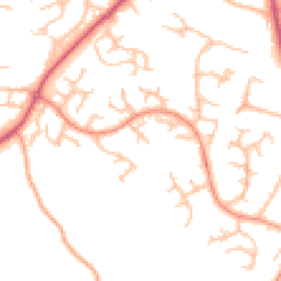 Daytime road noise heatmap for SY3 6BG