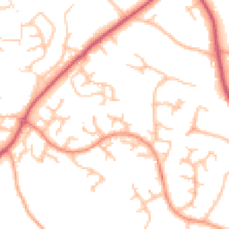 Daytime road noise heatmap for SY3 6DE