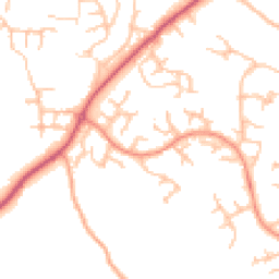 Daytime road noise heatmap for SY3 6DP