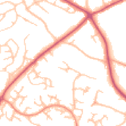 Daytime road noise heatmap for SY3 6DQ