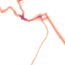 Night-time road noise heatmap for SY3 7DS