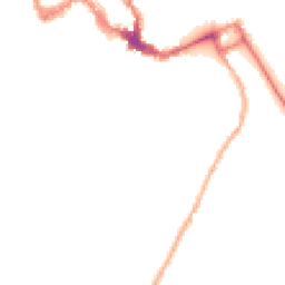 Night-time road noise heatmap for SY3 7EA