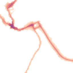 Night-time road noise heatmap for SY3 7EU