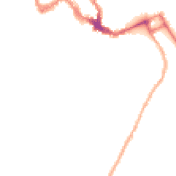 Night-time road noise heatmap for SY3 7JD