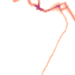 Night-time road noise heatmap for SY3 7JF