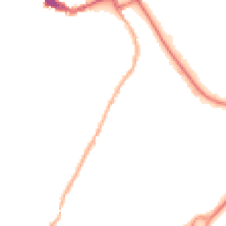 Night-time road noise heatmap for SY3 7PG