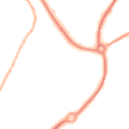 Night-time road noise heatmap for SY3 7PL