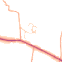 Daytime road noise heatmap for SY3 8ER