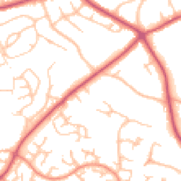 Daytime road noise heatmap for SY3 9BH