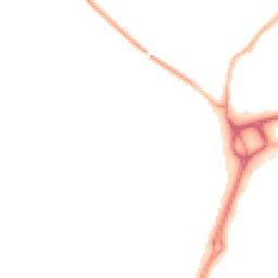 Night-time road noise heatmap for SY3 9EY