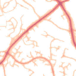 Daytime road noise heatmap for SY3 9FX