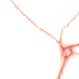 Night-time road noise heatmap for SY3 9GA