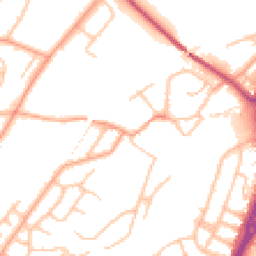 Daytime road noise heatmap for SY3 9HD