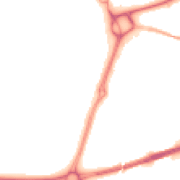 Night-time road noise heatmap for SY3 9LL