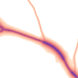 Daytime road noise heatmap for SY4 1AU