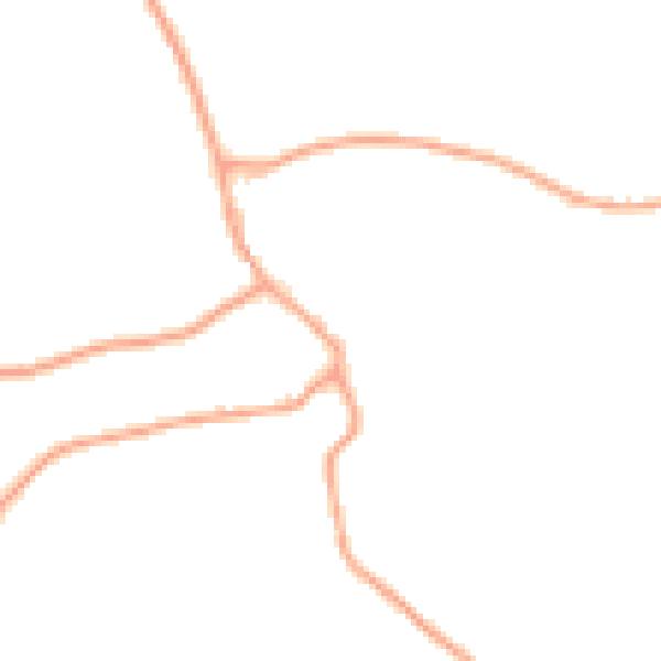 Daytime road noise heatmap for SY4 1DG