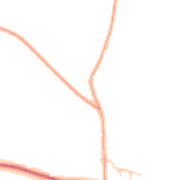 Daytime road noise heatmap for SY4 1HT