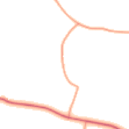Daytime road noise heatmap for SY4 1JF