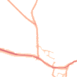 Daytime road noise heatmap for SY4 1JT