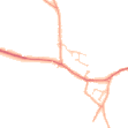 Daytime road noise heatmap for SY4 1JZ