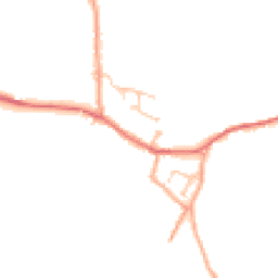 Daytime road noise heatmap for SY4 1LA