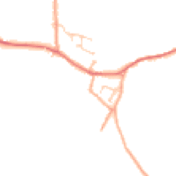 Daytime road noise heatmap for SY4 1LE