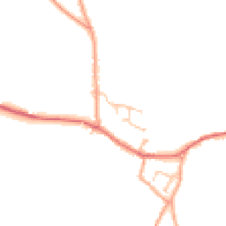 Daytime road noise heatmap for SY4 1LY