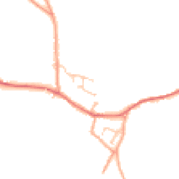 Daytime road noise heatmap for SY4 1NE