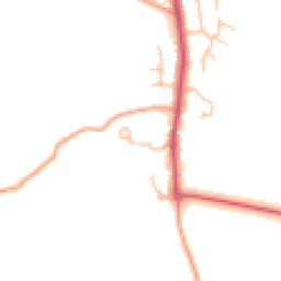 Daytime road noise heatmap for SY4 2BF