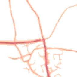 Daytime road noise heatmap for SY4 2BH
