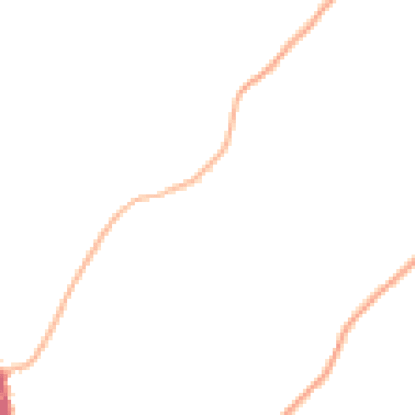 Daytime road noise heatmap for SY4 2BS
