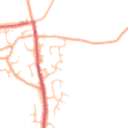 Daytime road noise heatmap for SY4 2DJ