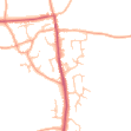 Daytime road noise heatmap for SY4 2DQ