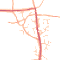 Daytime road noise heatmap for SY4 2EH