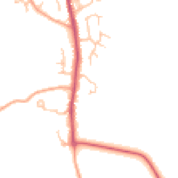 Daytime road noise heatmap for SY4 2FE