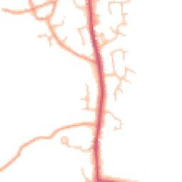 Daytime road noise heatmap for SY4 2FH