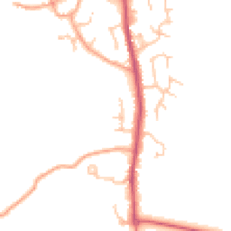 Daytime road noise heatmap for SY4 2FJ