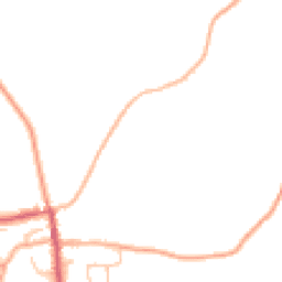 Daytime road noise heatmap for SY4 2FW