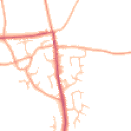 Daytime road noise heatmap for SY4 2GA