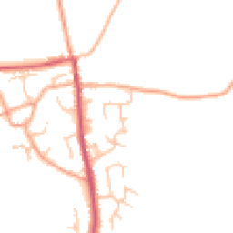 Daytime road noise heatmap for SY4 2HG