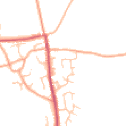 Daytime road noise heatmap for SY4 2HQ